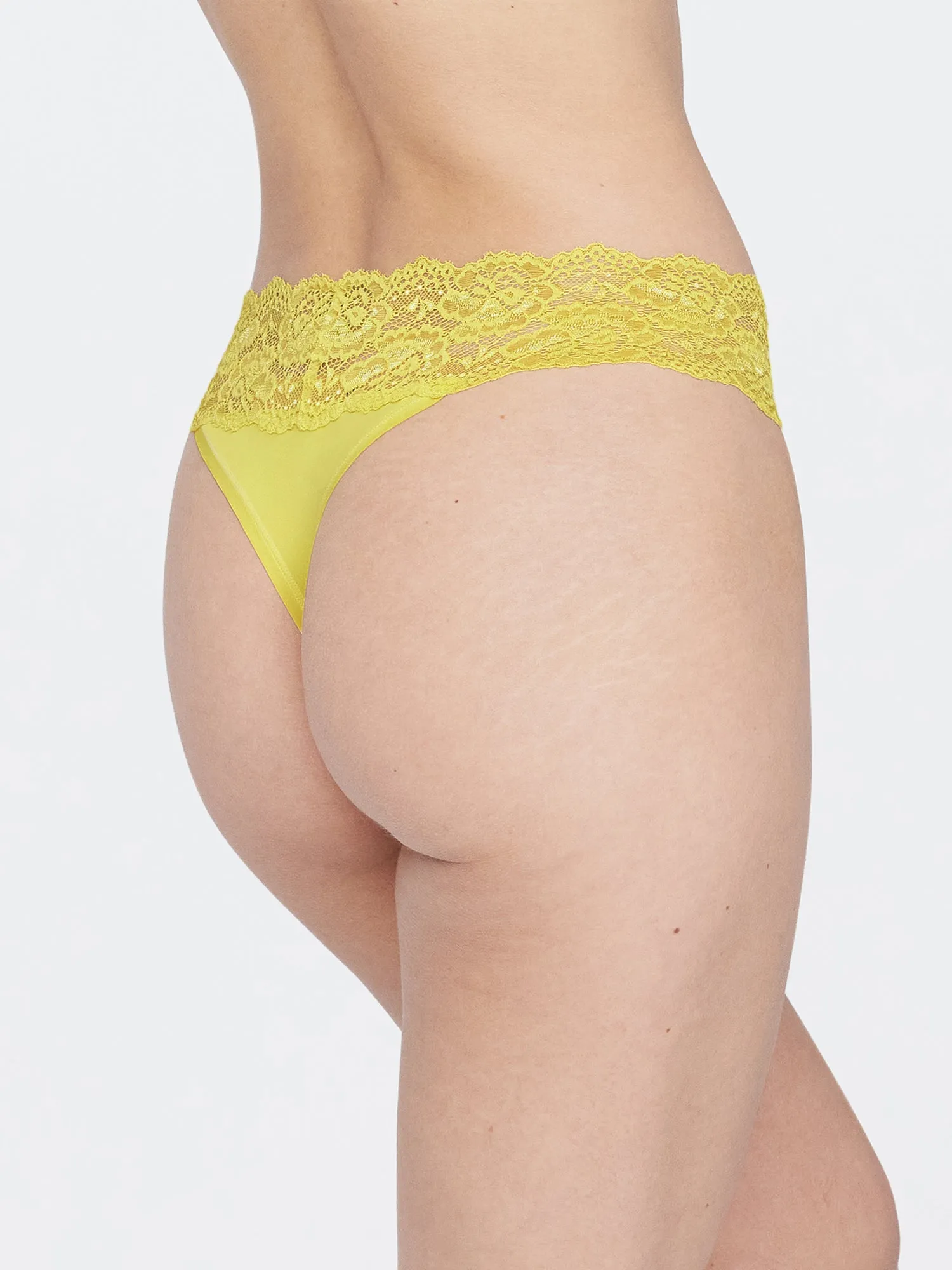 Goddess Lace Trim Thong sold by Skarlett Blue product image thumbnail 2