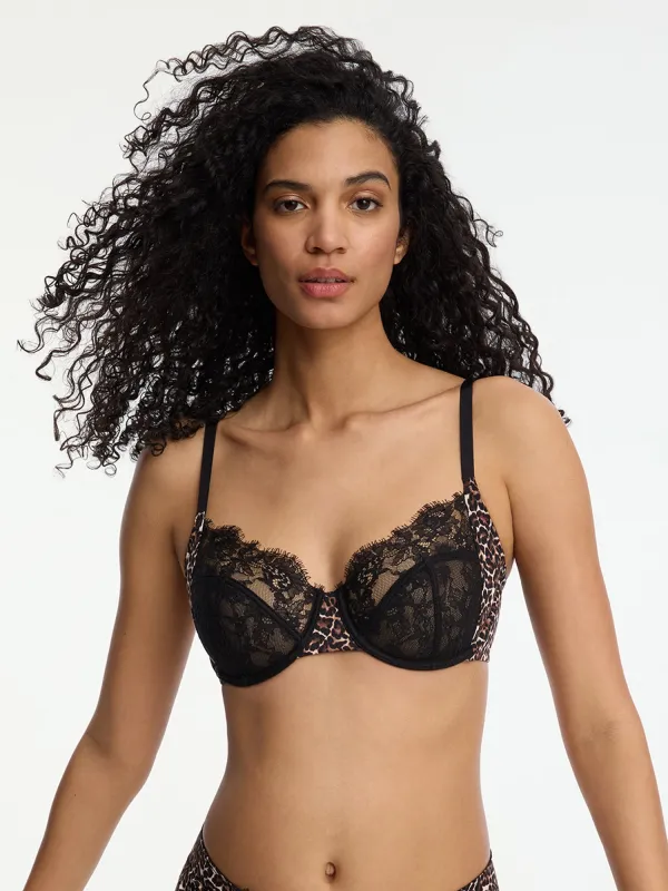 Entice Lace Full Coverage Side Support Balconette Bra sold by Skarlett Blue