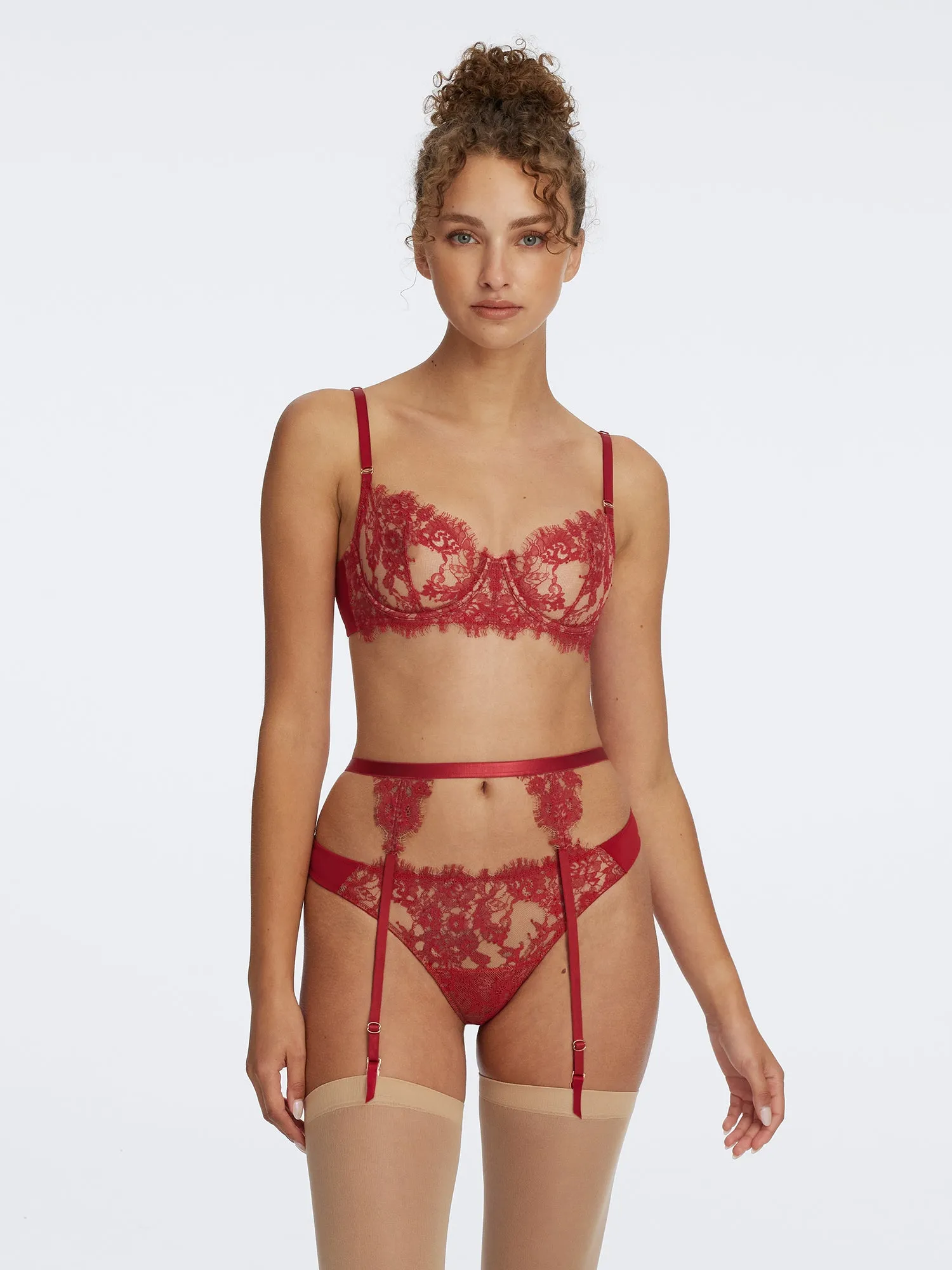 Entice Lace Balconette Bra sold by Skarlett Blue product image thumbnail 4