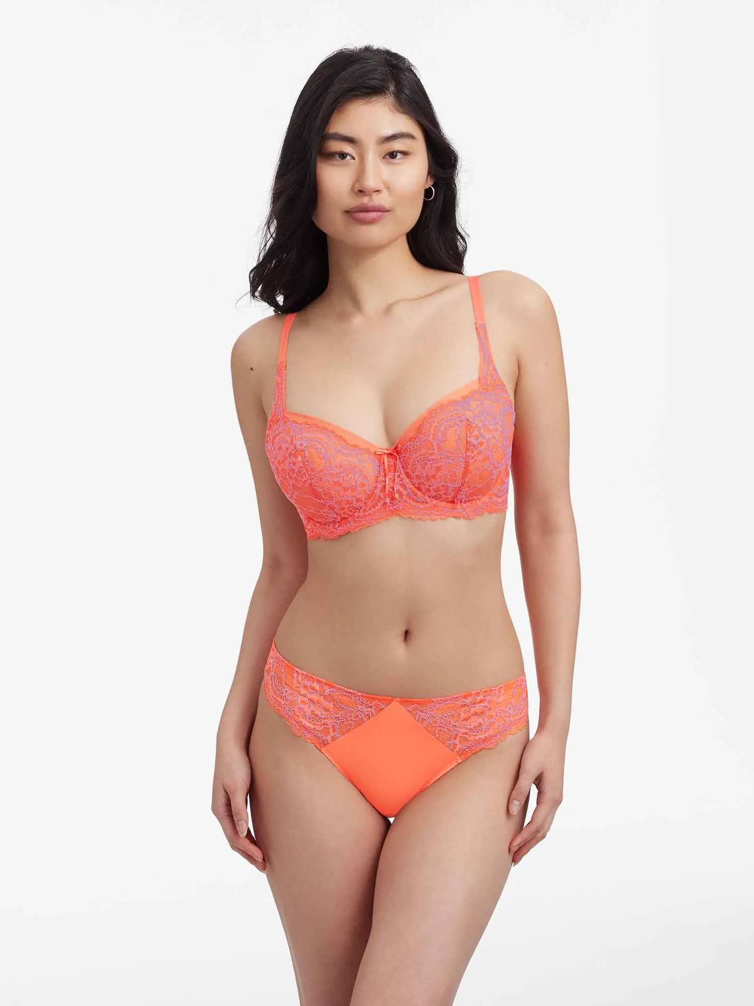 Minx Lace Trim Thong sold by Skarlett Blue