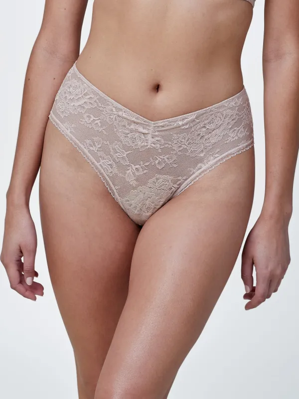 Whimsical High Waist Lace Thong - FINAL SALE sold by Skarlett Blue