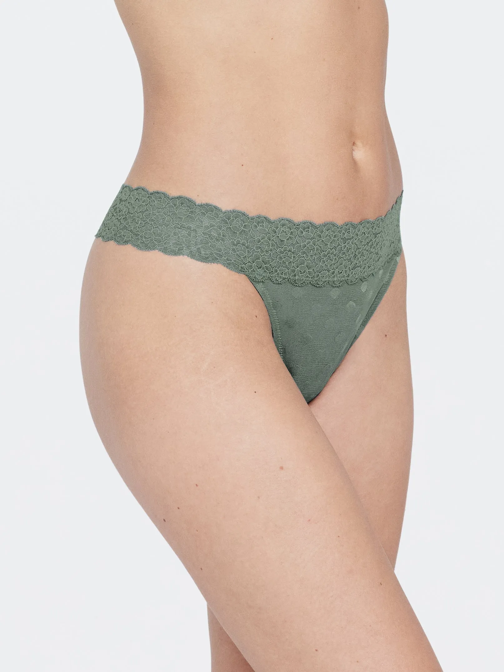 Dare Dot Mesh Lace Thong sold by Skarlett Blue product image thumbnail 2