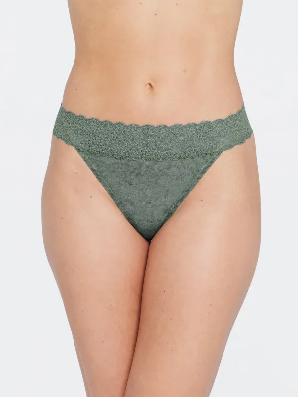 Dare Dot Mesh Lace Thong sold by Skarlett Blue