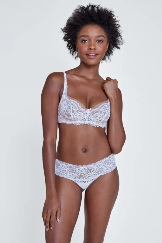 Obsessed Stretch Lace Thong sold by Skarlett Blue