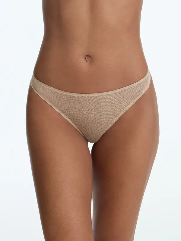 Jolie Sheer Lace Thong made by Skarlett Blue