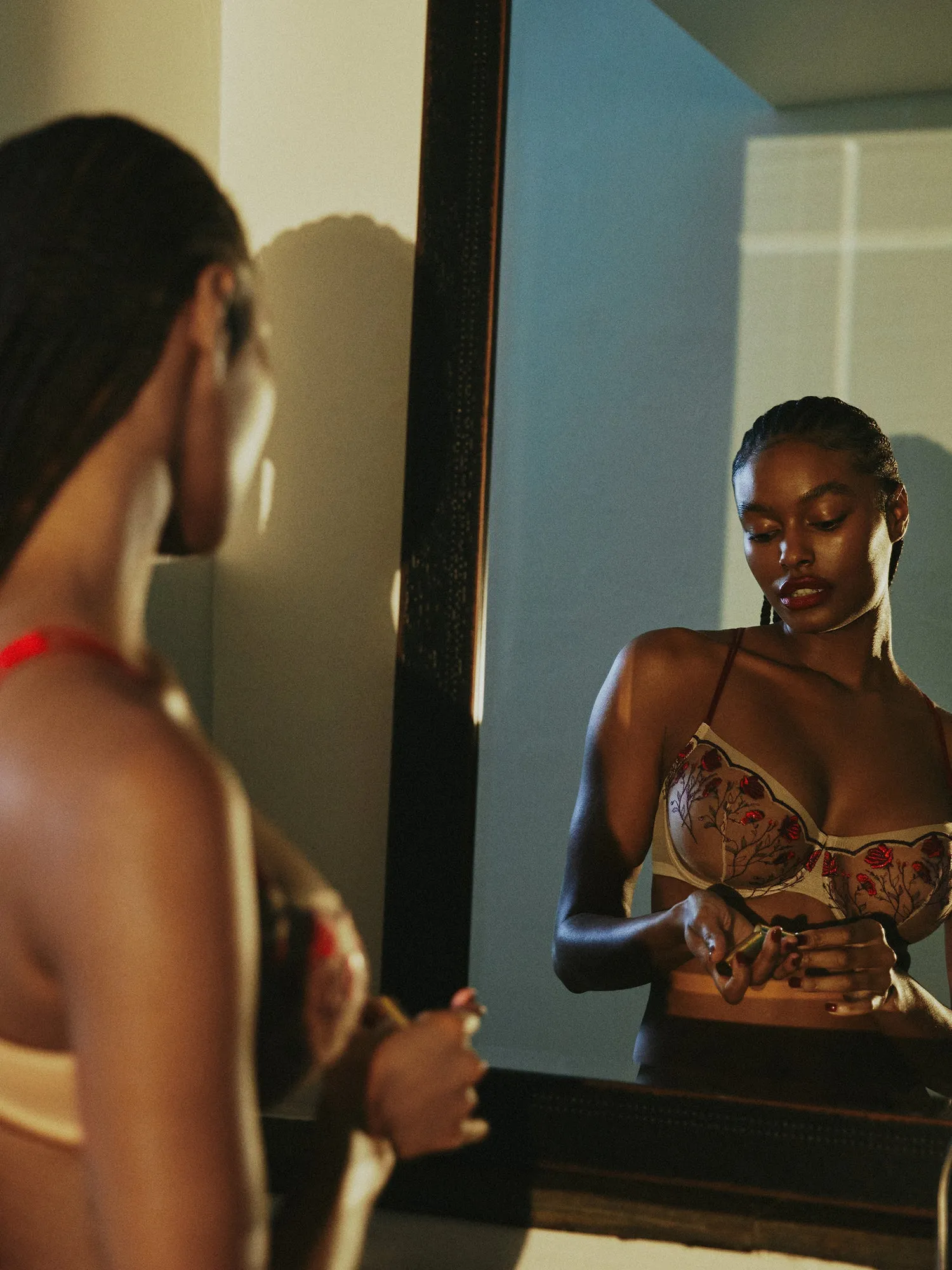 Enamoured Tattoo Lace Balconette Bra sold by Skarlett Blue product image thumbnail 5