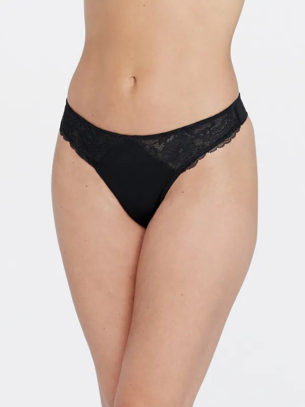 Minx Lace Trim Thong sold by Skarlett Blue