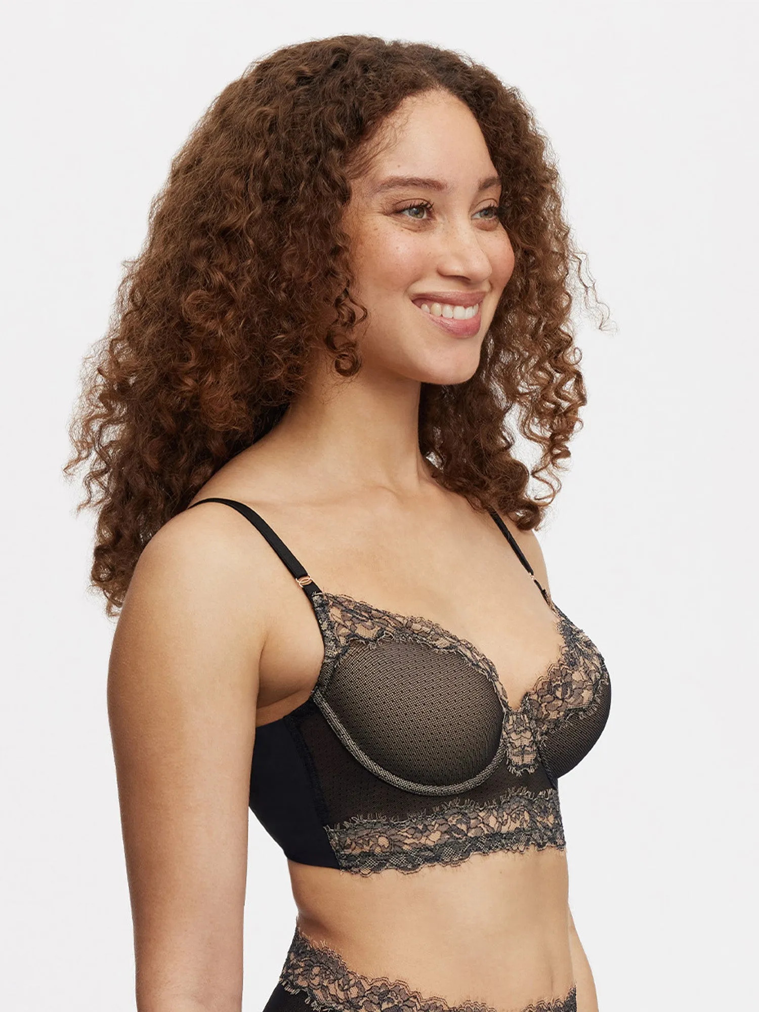 Entice Longline Lace Bra sold by Skarlett Blue product image thumbnail 2