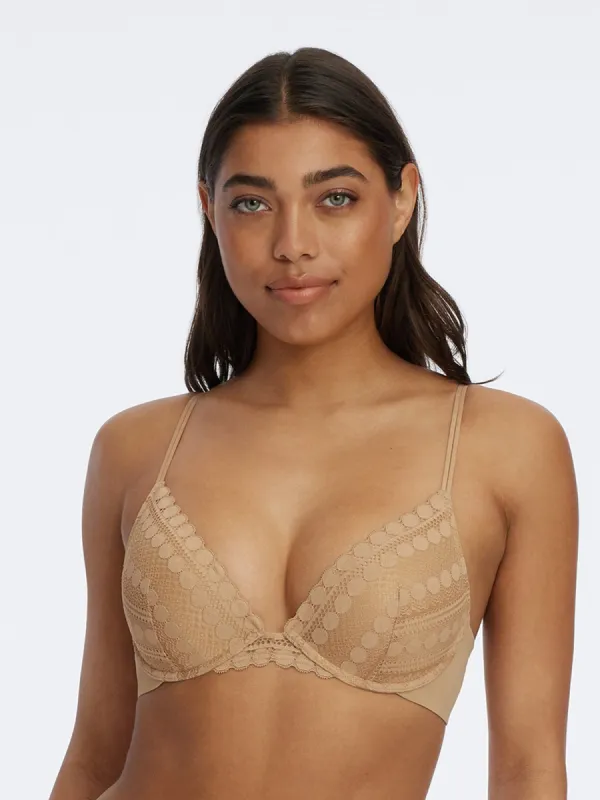 Seduced Geo Dot Push-Up Bra sold by Skarlett Blue