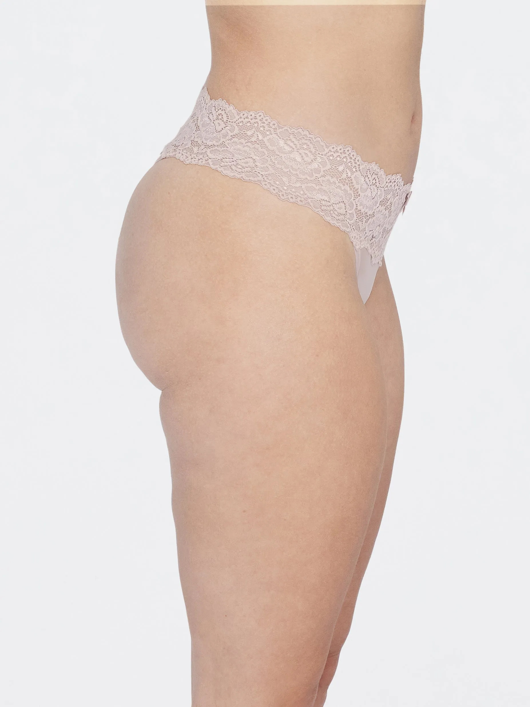 Goddess Lace Trim Thong sold by Skarlett Blue product image thumbnail 3