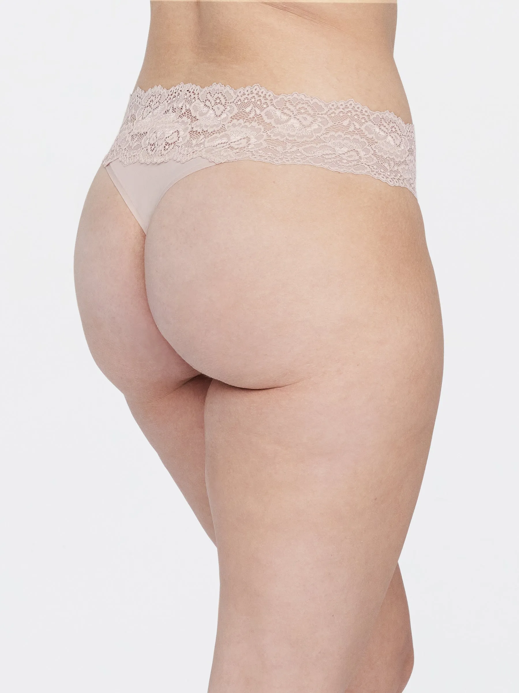 Goddess Lace Trim Thong sold by Skarlett Blue product image thumbnail 2