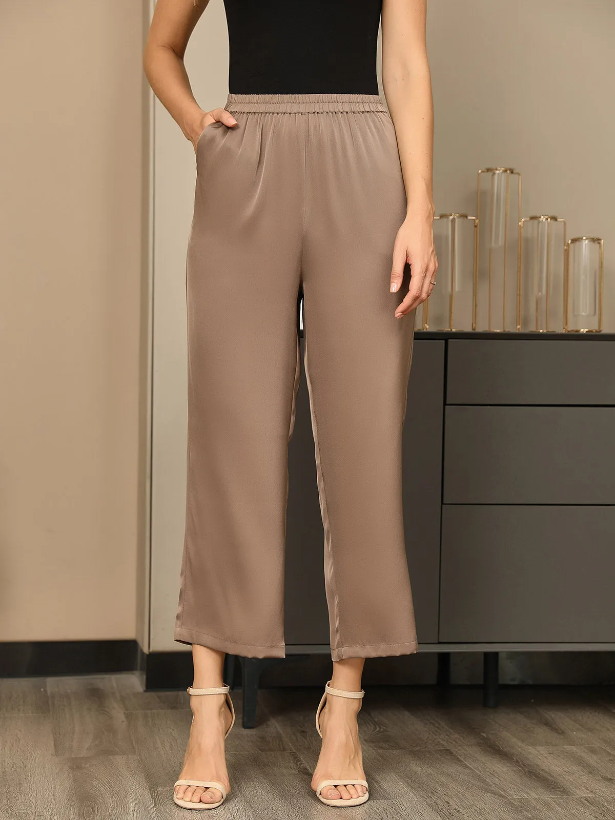 Silk Daily Length above Ankles Pants sold by SilkSilky product image thumbnail 3