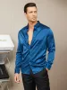 19 Momme Silk Long Sleeve Shirt For Men sold by SilkSilky