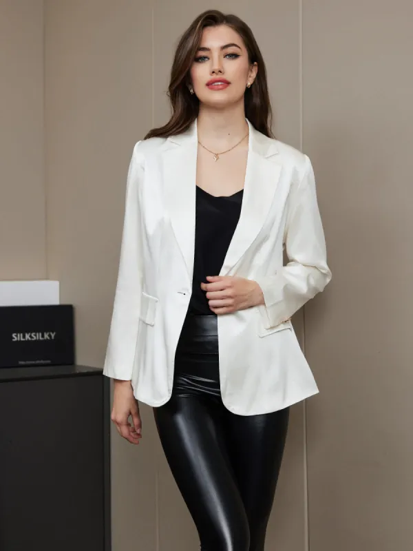 Clearance(US Warehouse) - Silk Classic Daily Womens Short Blazer sold by SilkSilky