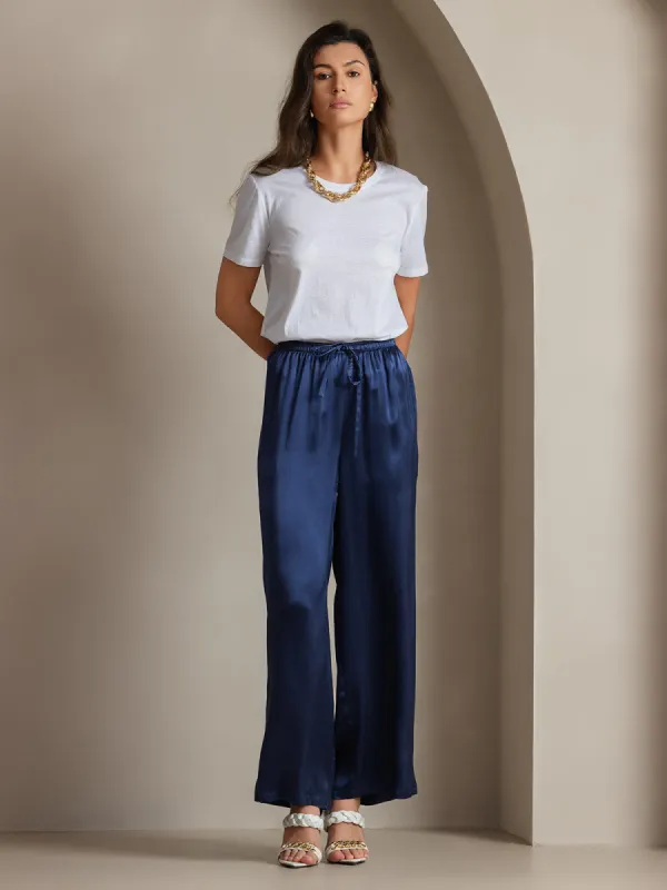 Pure Silk Daily Casual Women‘s Pants sold by SilkSilky