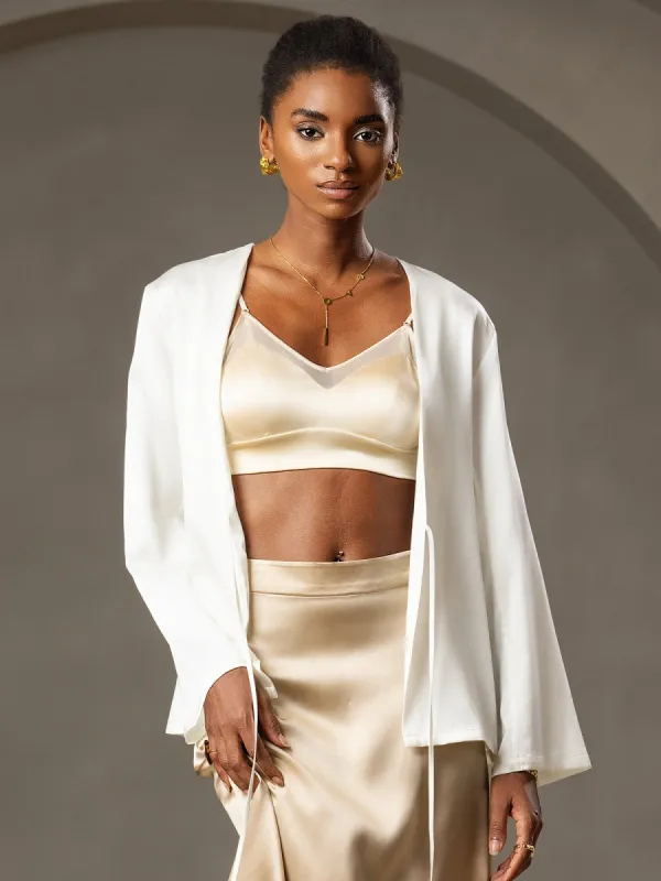 Silk Casual Cardigan sold by SilkSilky