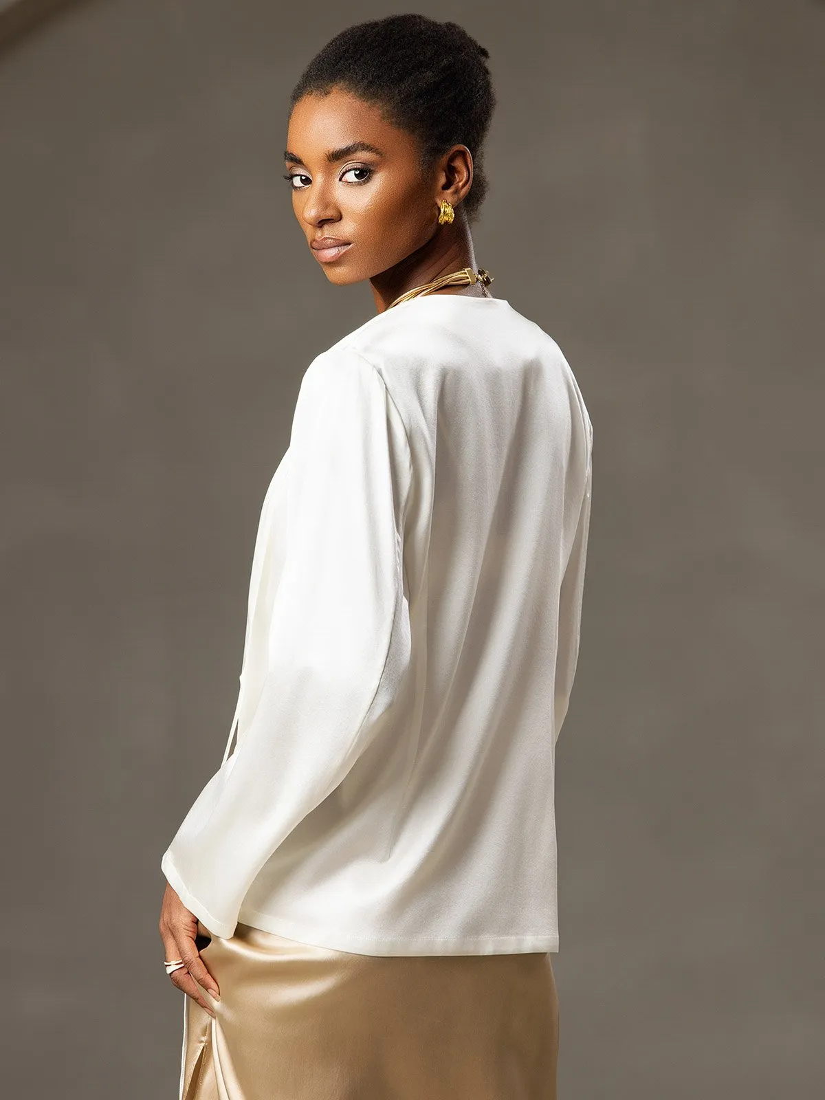 Silk Casual Cardigan sold by SilkSilky product image thumbnail 2