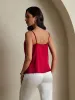19Momme Silk Spaghetti Strap Cowl Neck Camisole Top sold by SilkSilky