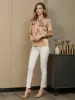 Clearance(US Warehouse) -Pure Silk Bow-tie Neck Blouse sold by SilkSilky