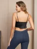 Clearance -Pure Silk Sexy Camisole Top With Built-In Bra sold by SilkSilky