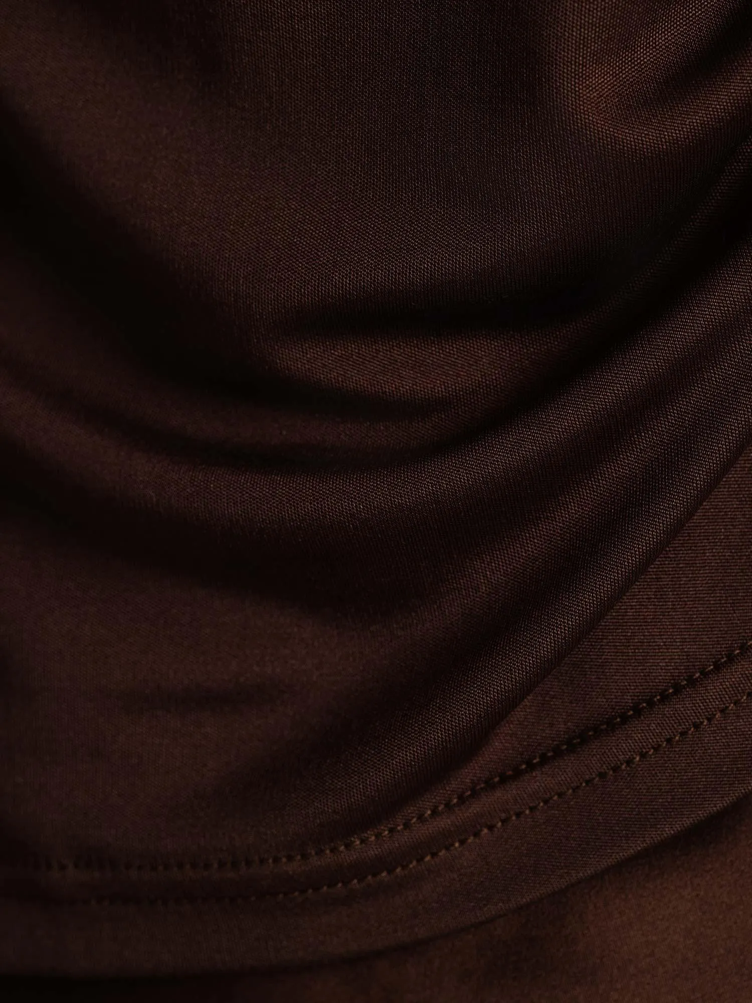 Pure Silk Half Turtleneck Short-Sleeved Women's T-Shirt sold by SilkSilky product image thumbnail 5