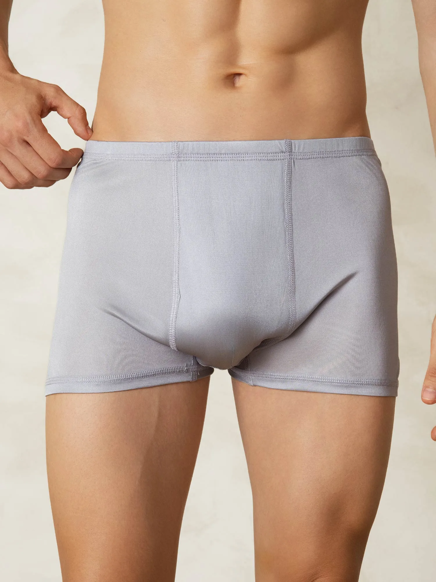 100% Mulberry Silk Men‘s Boxers Underwear sold by SilkSilky