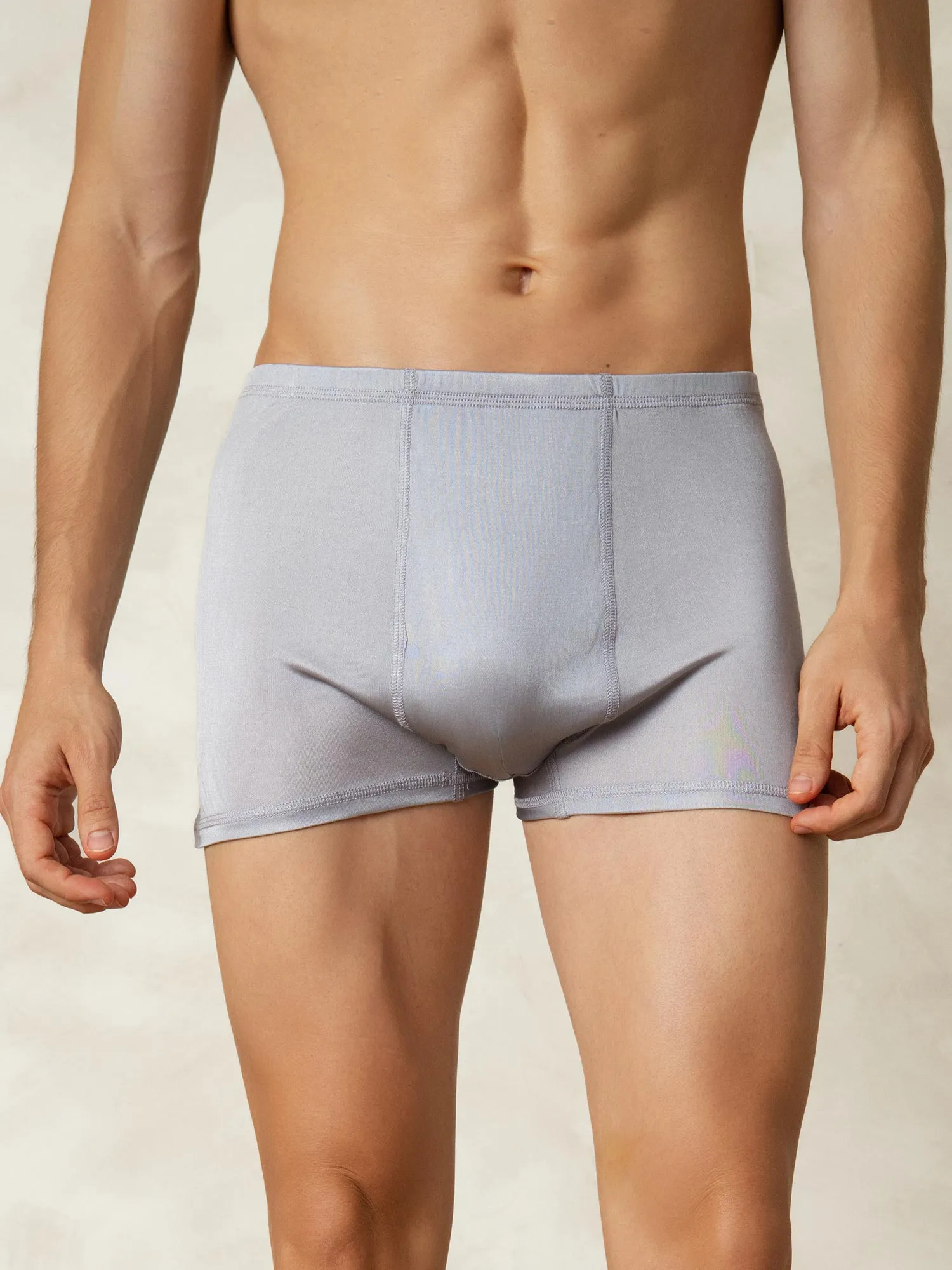 100% Mulberry Silk Men‘s Boxers Underwear sold by SilkSilky product image thumbnail 3