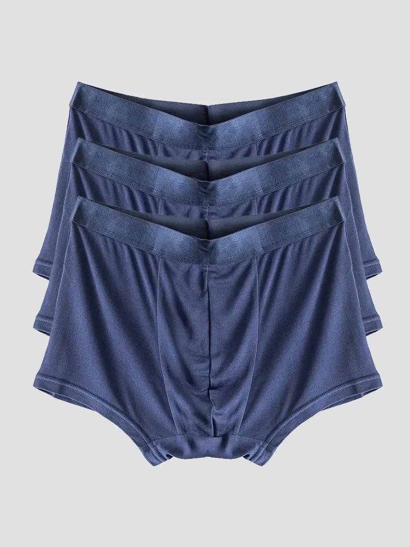 3Pcs Mens 100% Mulberry Silk Boxer Briefs Underwear sold by SilkSilky product image thumbnail 5