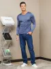 Mens Long Sleeve Silk Knitted Tee sold by SilkSilky