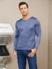 Mens Long Sleeve Silk Knitted Tee sold by SilkSilky