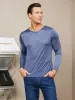 Mens Long Sleeve Silk Knitted Tee sold by SilkSilky