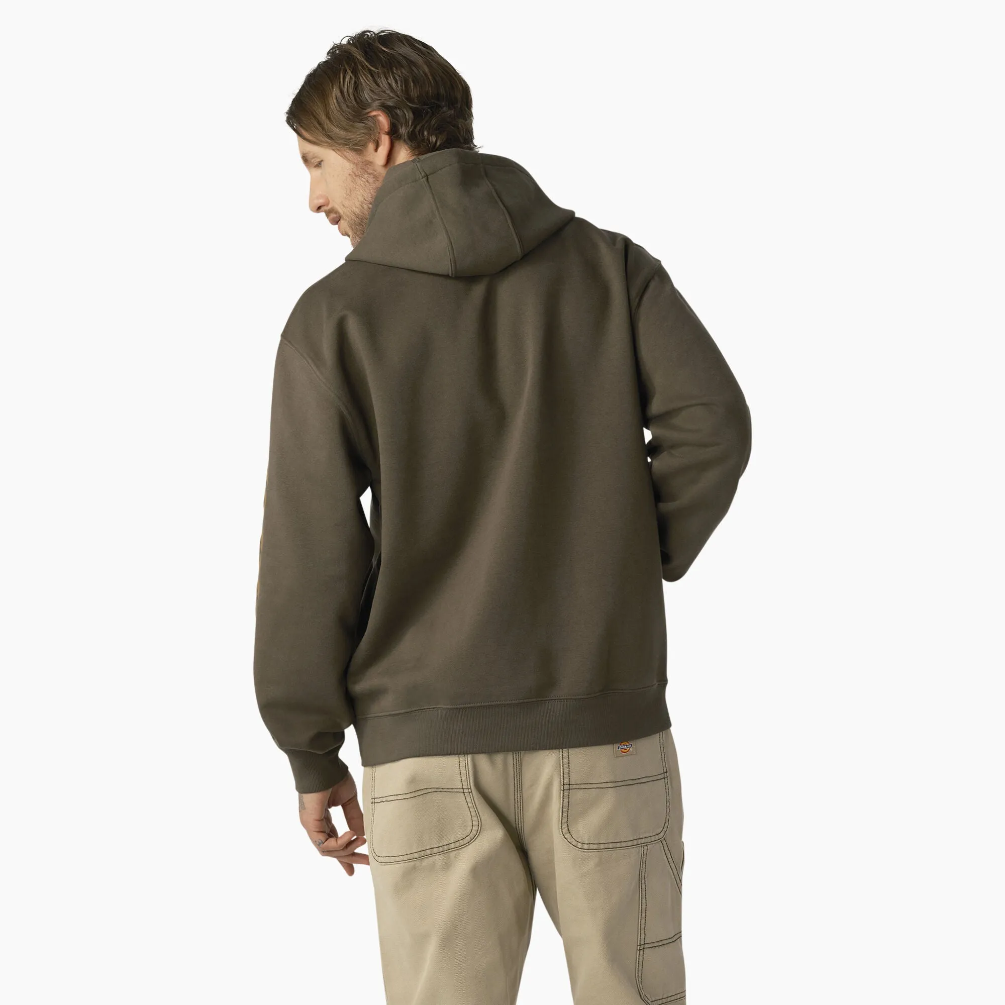 Dickies Men's Water Repellent Sleeve Logo Hoodie sold by Work World product image thumbnail 2