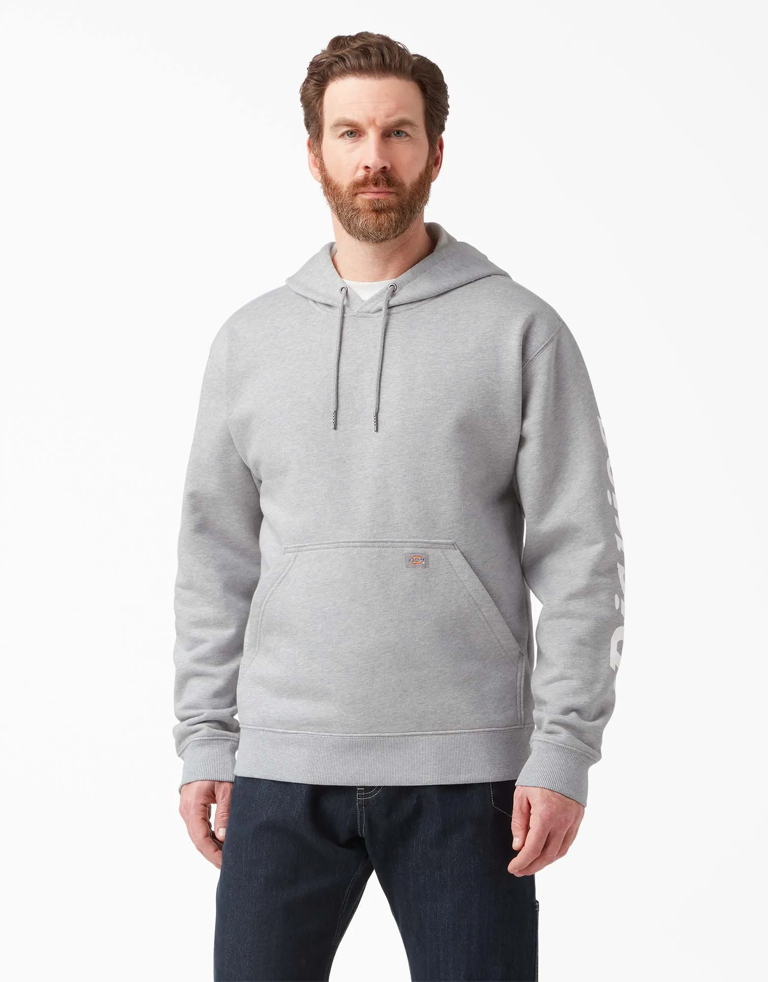Dickies Men's Water Repellent Sleeve Logo Hoodie sold by Work World product image thumbnail 5
