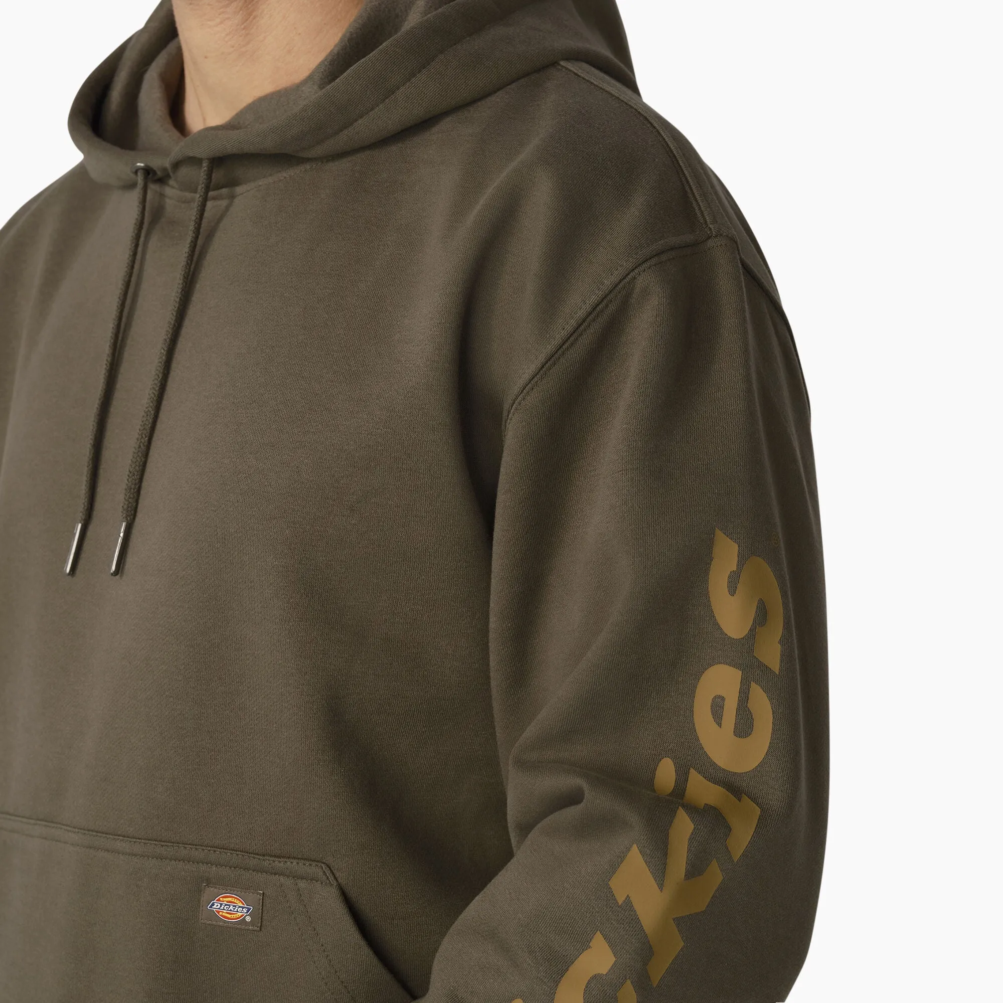 Dickies Men's Water Repellent Sleeve Logo Hoodie sold by Work World product image thumbnail 3