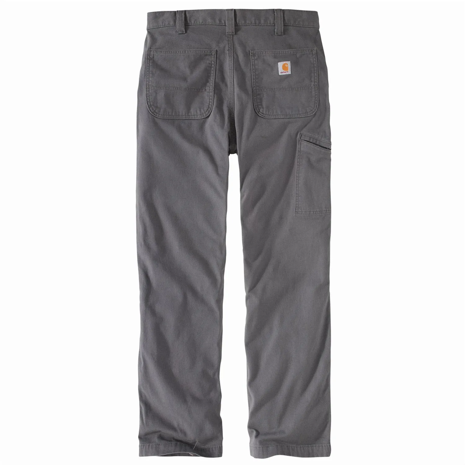 Carhartt Men's Rigby Flannel-Lined Dungaree_Gravel sold by Work World product image thumbnail 2