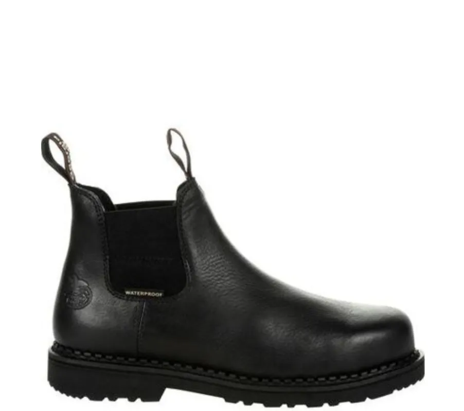 Georgia Giant Men's REvAMP 6" Waterproof EH Soft Toe Chelsea Boot sold by Work World