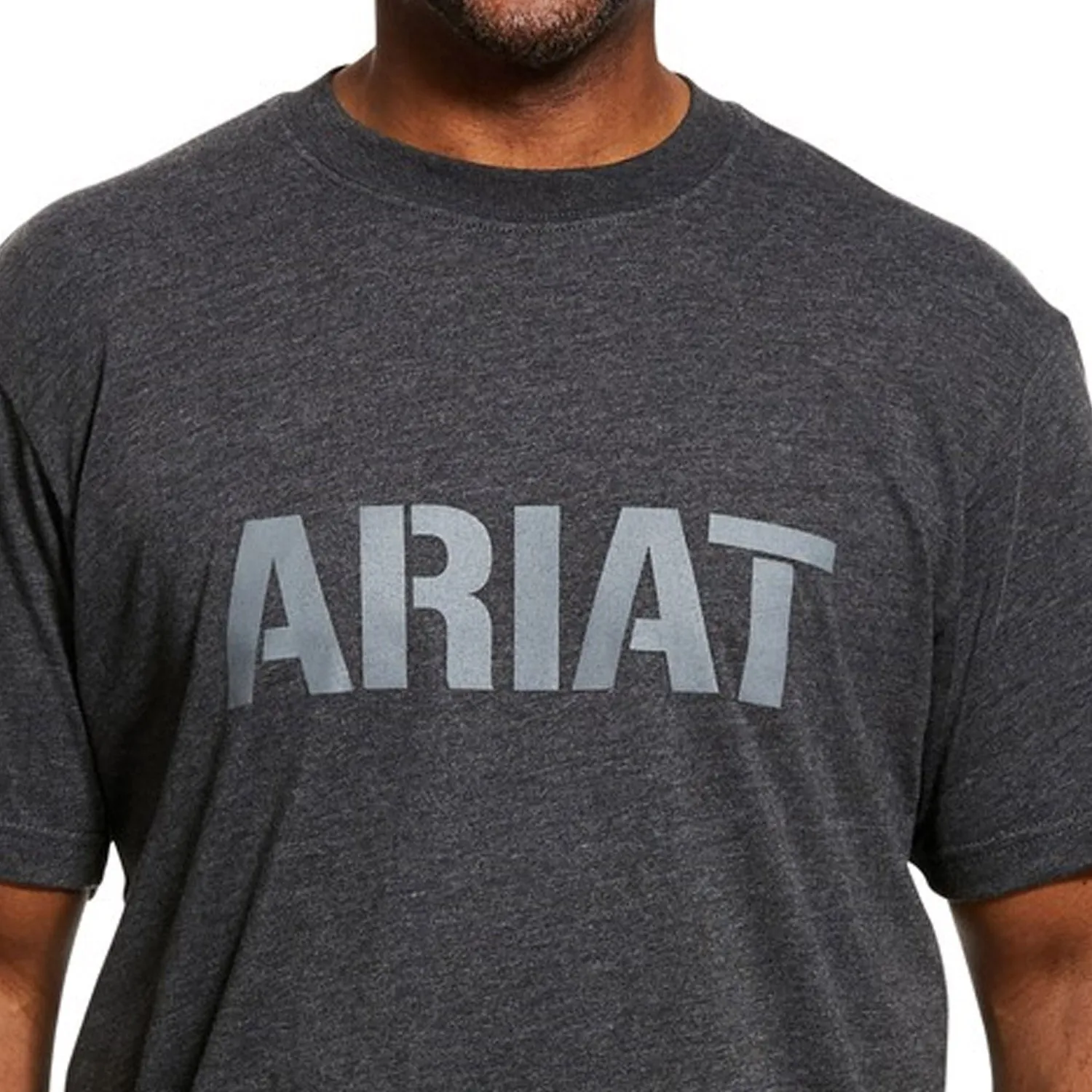 Ariat Men's Rebar Cotton Strong Block T-Shirt sold by Work World product image thumbnail 2