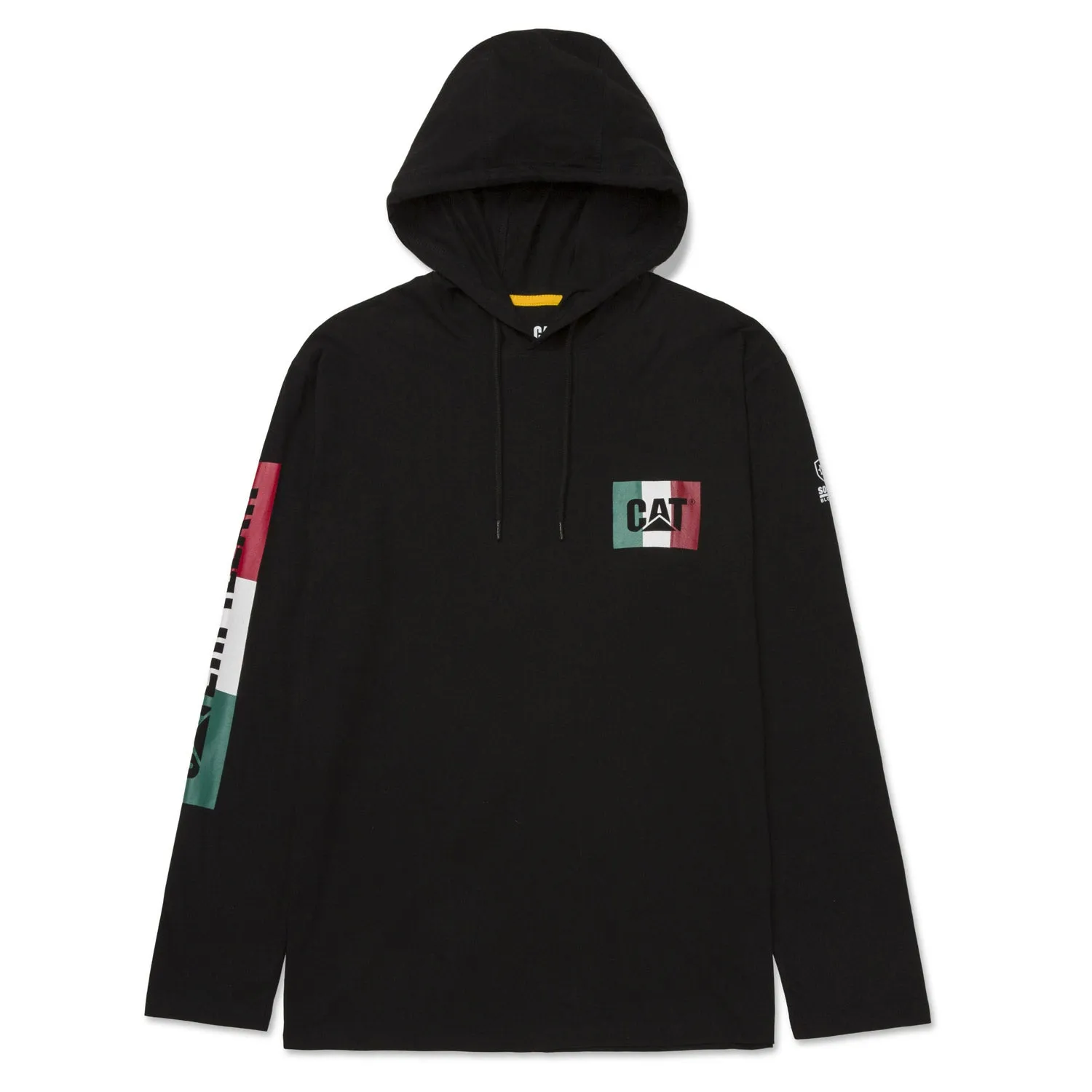 CAT Men's UPF 50 Hooded Long Sleeve T-Shirt sold by Work World