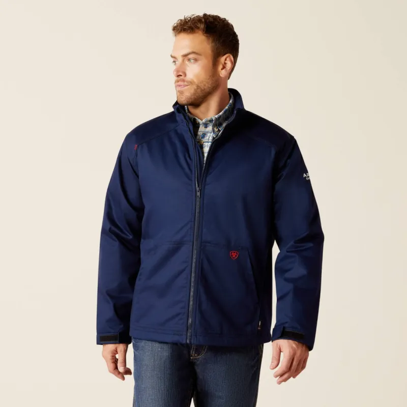 Ariat Men's FR Basic Insulated Full-Zip Safety Jacket sold by Work World