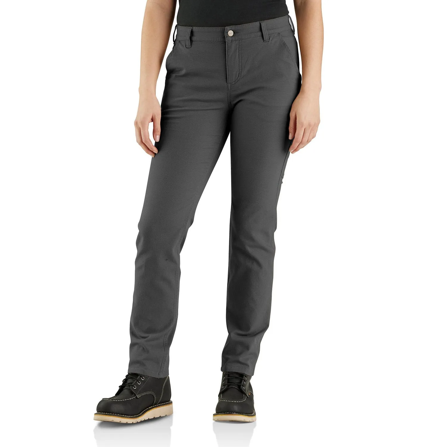 Carhartt Women's Rugged Flex® Relaxed Fit Canvas Work Pant_Shadow sold by Work World