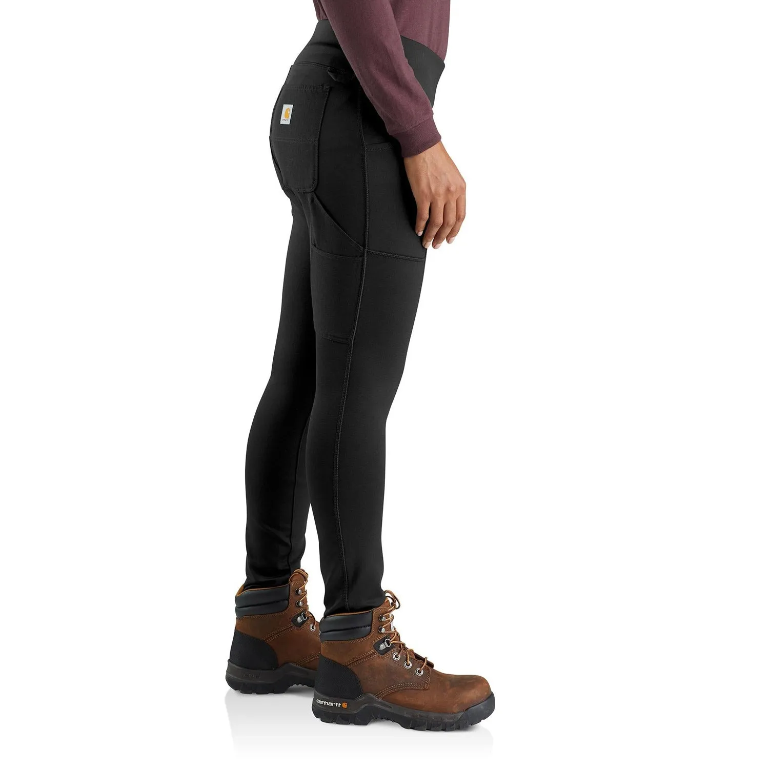Carhartt Women's Force® Fitted Heavyweight Lined Legging sold by Work World product image thumbnail 2
