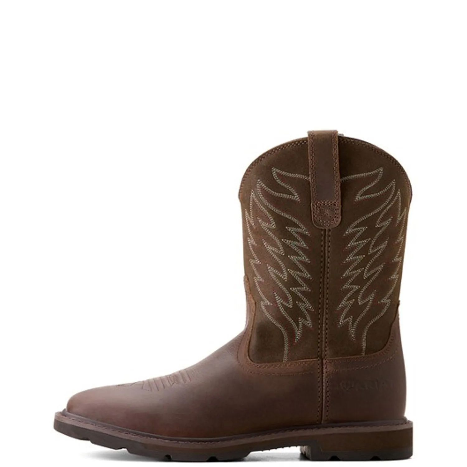 Ariat Men's Groundbreaker Square Toe Western Boot sold by Work World