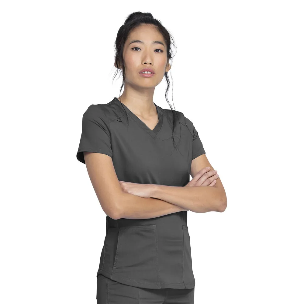 Dickies Women's V-Neck Scrub Top sold by Work World product image thumbnail 4
