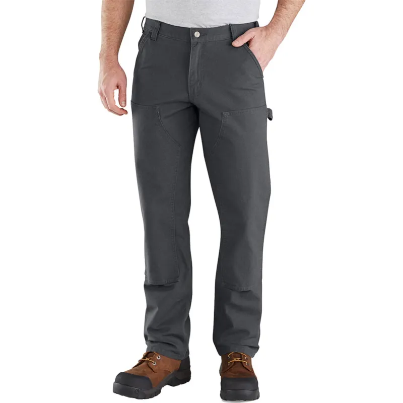 Carhartt Men's Rugged Flex® Relaxed Fit Double-Front Duck Pant_Shadow sold by Work World