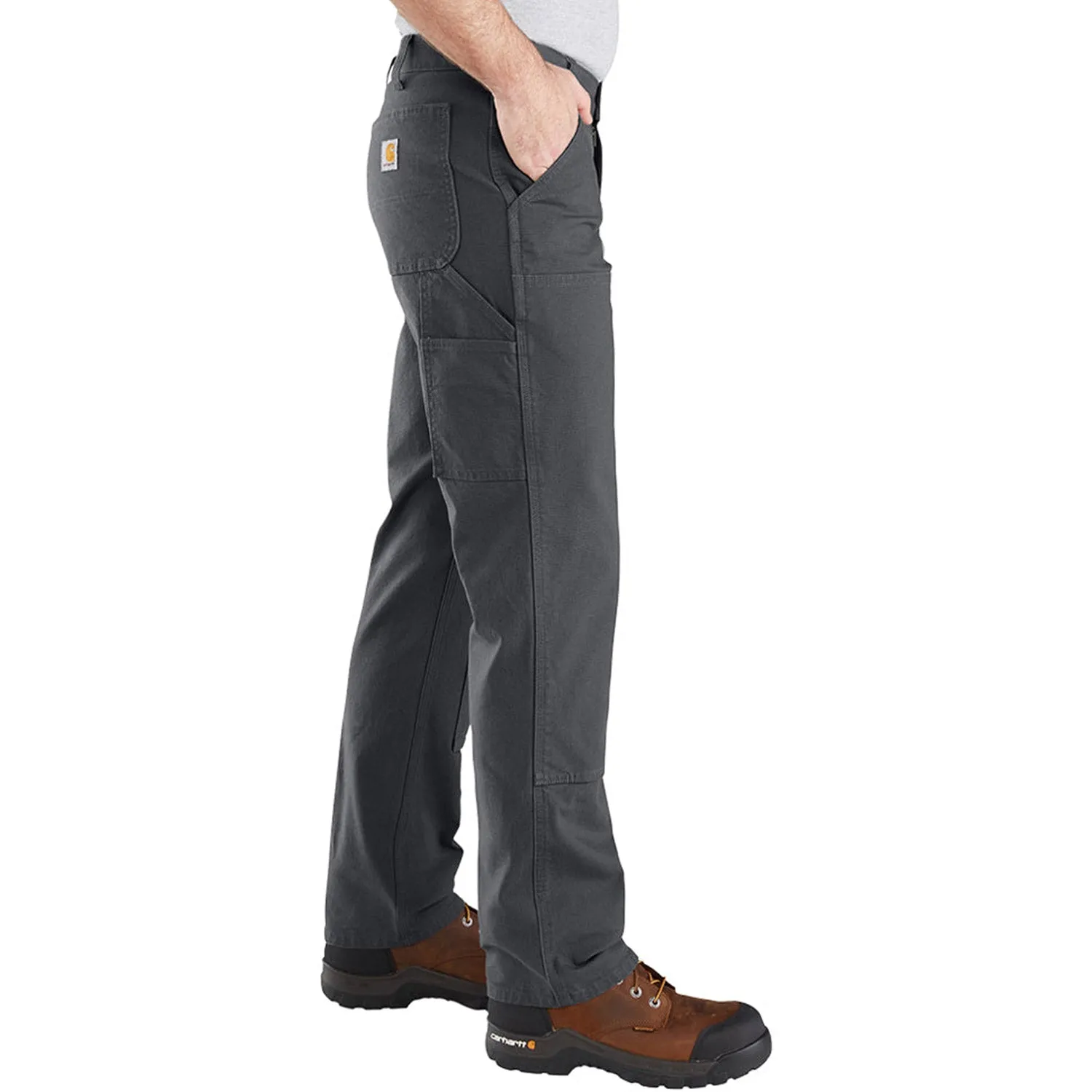 Carhartt Men's Rugged Flex® Relaxed Fit Double-Front Duck Pant_Shadow sold by Work World product image thumbnail 2