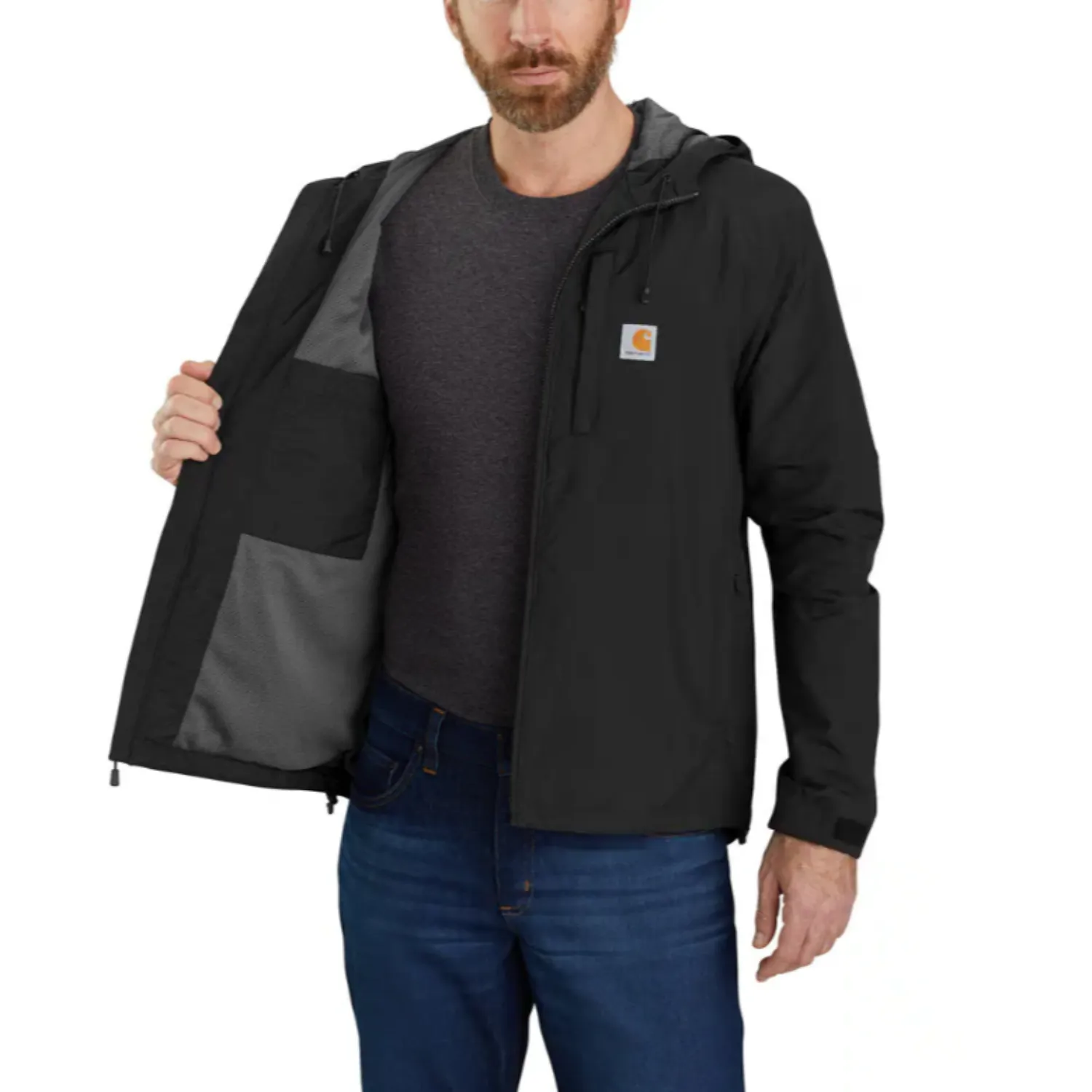 Carhartt Men's Rain Defender Lightweight Jacket sold by Work World product image thumbnail 2