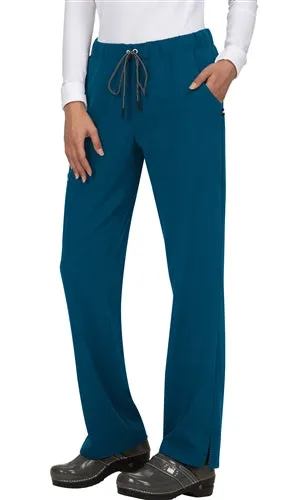 koi Women's Everyday Hero 5 Pocket Scrub Pant_Caribbean Blue sold by Work World