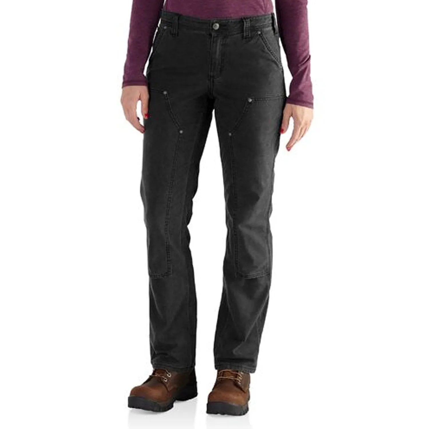 Carhartt Women's Crawford Double-Front Pant sold by Work World