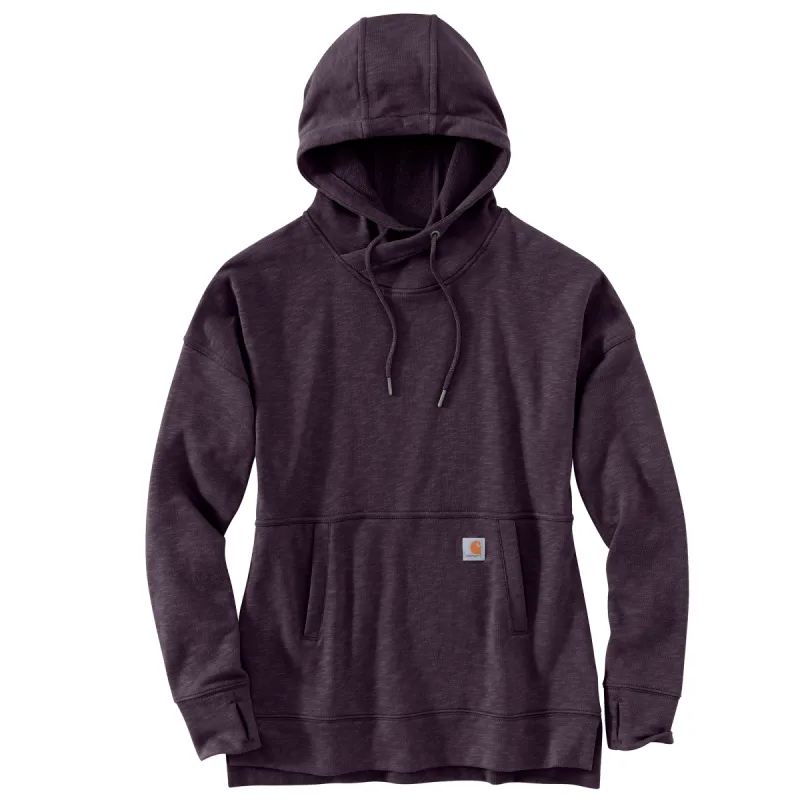 Carhartt Women's Newberry Hoodie_Nocturnal Haze Heather sold by Work World