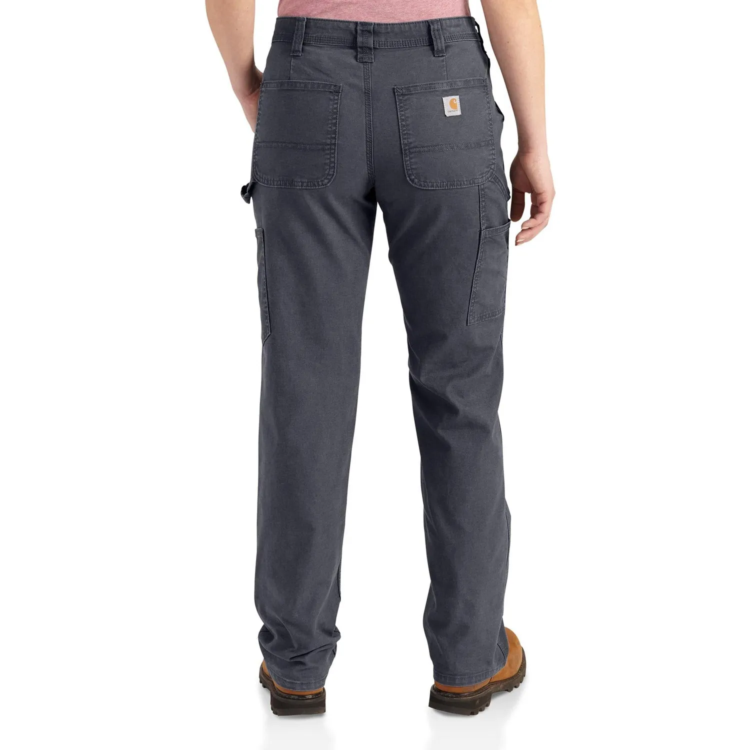 Carhartt Women's Rugged Flex® Loose Fit Crawford Pant_Coal sold by Work World product image thumbnail 2